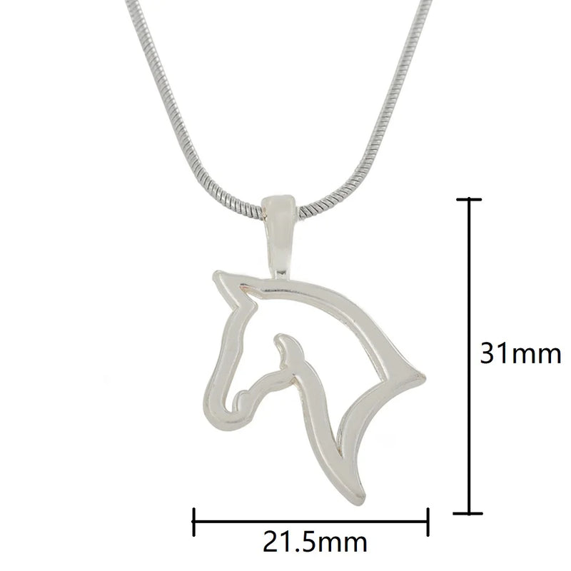 GallopSoul - Horse Pendant Necklace