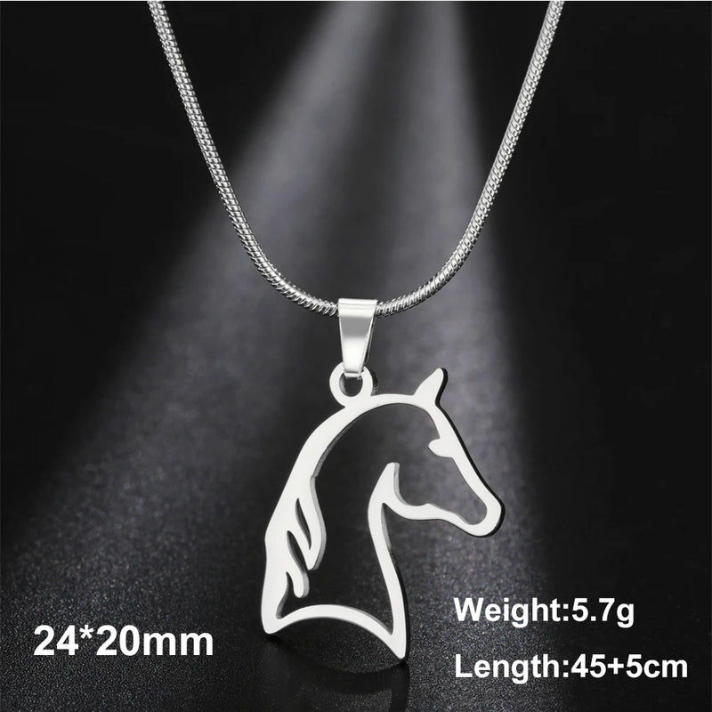 GallopSoul - Horse Pendant Necklace
