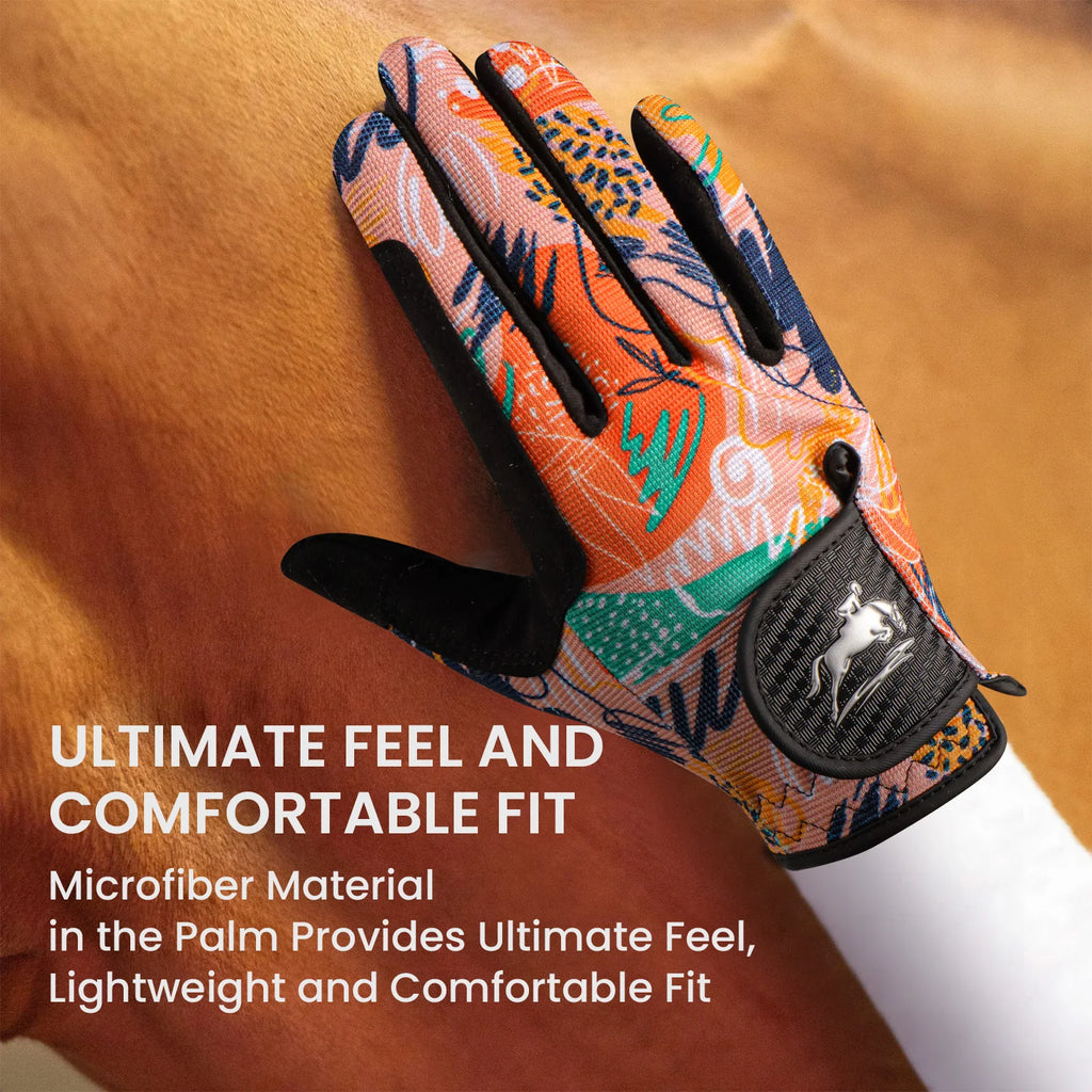 Argent Mesh Riding Glove