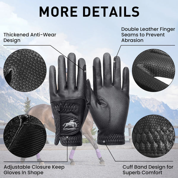 EquiTouch Pro Riding Gloves