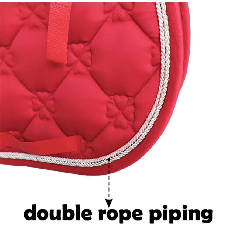Quilted Equestrian Saddle Pad