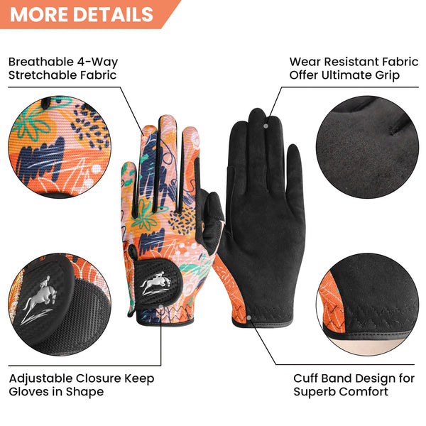 SummerGrip Mesh Riding Gloves