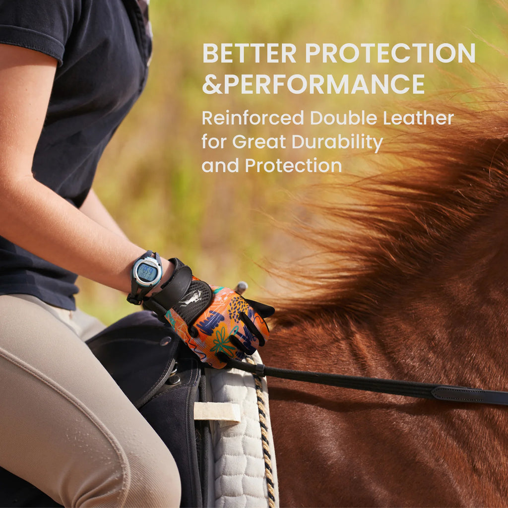 Argent Mesh Riding Glove