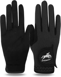 GripLite - All-Weather Mesh Equestrian Gloves